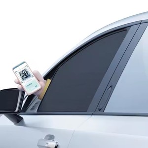 Magnetic Mesh Car Window Sunshade Custom Fit Full Coverage UV Block Privacy Screen
