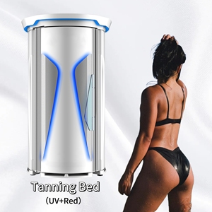 Professional F11 Sunbed Tanning Bed Germany Cosmedico 54pcs Lamps for Spa Center With UV Collagen Tan Bed