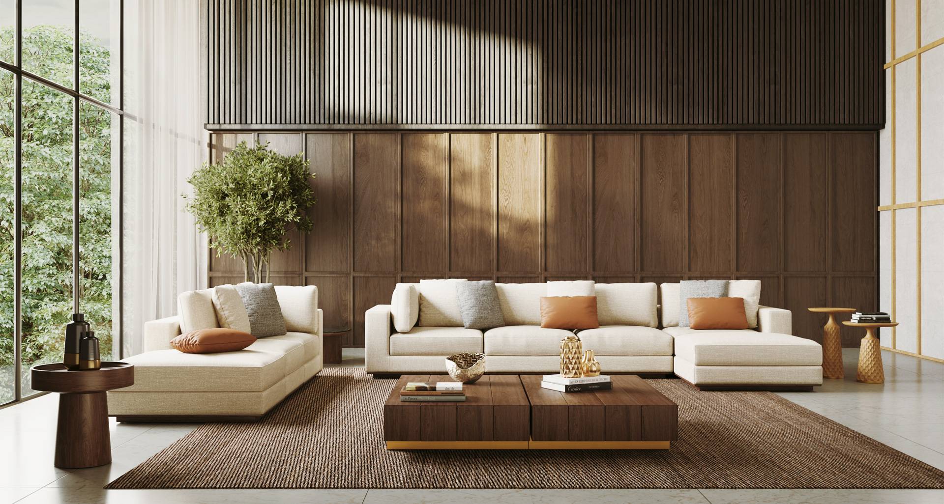 Modular Weatherproof Garden Seating Sofa System by Triconville