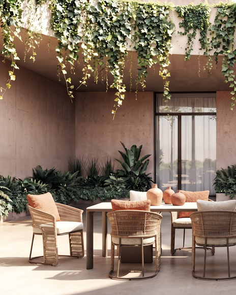 Architectural Sun Shading & Weatherproof Garden Daybeds